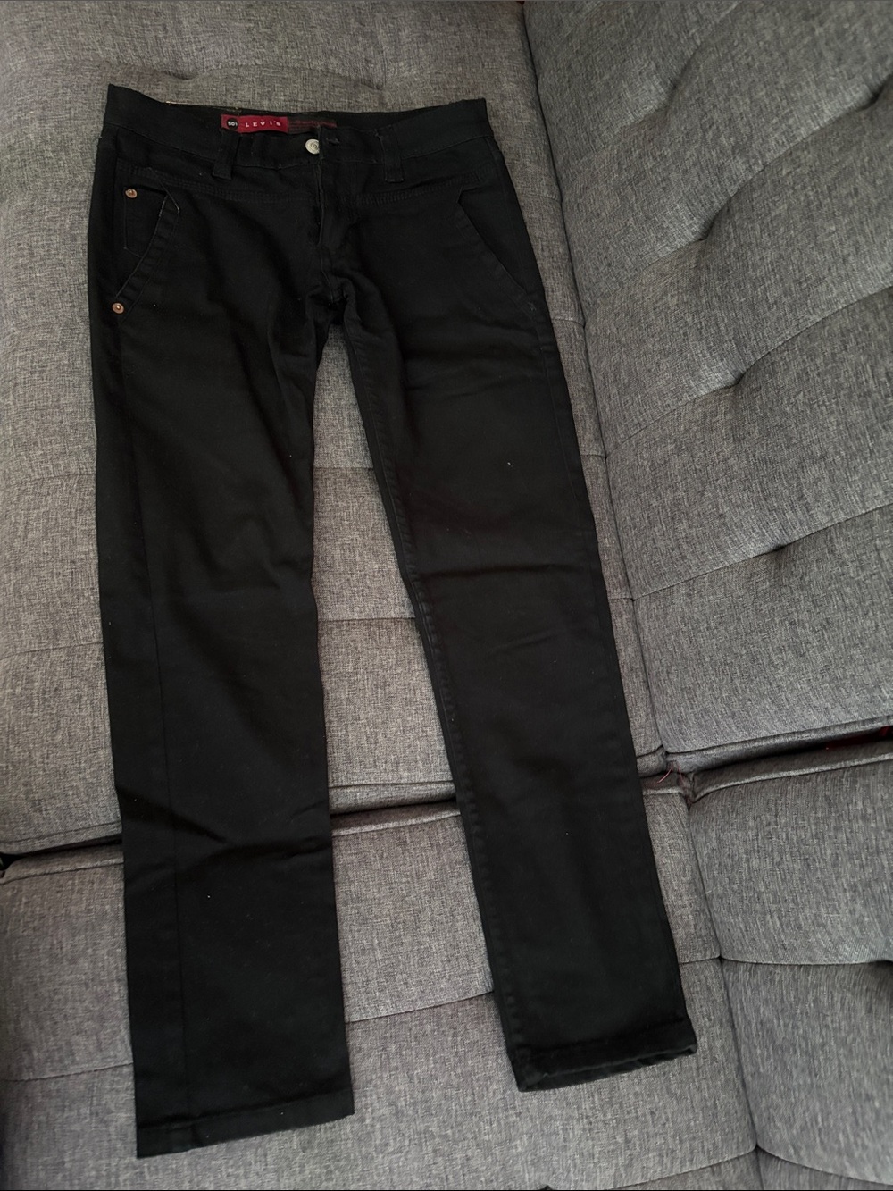 LEVI'S Women's Black Skinny Pants